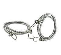 Elastic Bungee Cords With Hooks 1.8m Bungee Ropes Thicken Bungee Straps Tent Rope Camping Accessories For Luggage Packing Suitcase Car Roof Rack Ropes For Caravan Camping HTUK