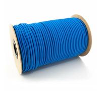 ELASTIC BUNGEE ROPE SHOCK CORD TIE DOWN WHITE BLACK VARIOUS LENGTH / THICKNESS 4mm 5mm 6mm 8mm 10mm 12mm Red Green Blue Black White (12mm, Blue, 3)