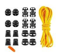 Elastic Cable Kit - Backpack Rope Replacement, Hiking Storage Accessory | Cycling Trekking Travel Versatile Equipment, Adjustable bunge with a Buckle Was