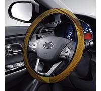 Elastic Car Steering Wheel Cover, Universal 15 Inch Stretch Auto Steering Wheel Cover, Microfiber Lake District National Park Steering Wheel Protective Cover Car Accessory
