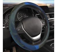 Elastic Car Steering Wheel Cover, Universal 15 Inch Stretch Auto Steering Wheel Cover, Microfiber Scenic Hawaii Golf Tropical Steering Wheel Protective Cover Car Interior Accessory
