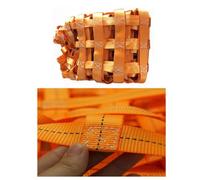 Elastic Cargo Net - Safety Lifting Cargo Net, Flat Nylon Sling Hoisting Net, Lift Net For Industrial Loading And Unloading Tools Garden Climbing(1 X 1M/Mesh 10cm/Load 500kg)