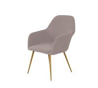 Elastic Chair Cover Set 2 PCS Removable Washable Office Chair Slipcovers with Armrests GreyIdeal for Home Kitchen Living Room & Dining Room Decor