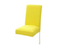 Elastic Chair Covers 1/6PC - Round Stool Nordic Accent Dining Chair Slipcovers with Low Back - Stretchable Small Seat Covers for Dining Room, Parties, Hotels, Restaurants