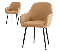 Elastic Chair Covers with Armrests Washable & Removable Seat Protectors for Dining Room Kitchen Banquets Hotel - Set of 1/2/4/6 Decorate & Protect Your Furniture.