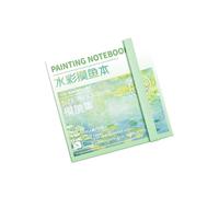 Elastic Closure Watercolor Journal with Paint and Palette 50 Sheets 300g Watercolour Paper Travel Watercolor Set Foldable Tray Sketchbook