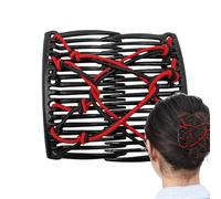 Elastic Comb Clip, - high-performance modern elegant hair clip, vintage, creative accessories for, double ponytail low | Multipurpose Outdoor Indoor Utility