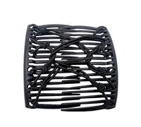 Elastic Comb Clip - Magic Hair Comb, Vintage Creative Styling Accessory, Strong Flexible Stretch Band, Secure Hold Low Ponytail Bun Braids Tool | Elegant Daily Hairstyle Ornament For Hair Decoration