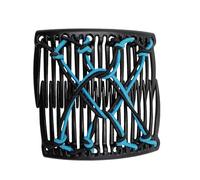 Elastic Comb Clip, Magic Vintage Comb Clip, Stretchy Hair Combs, Low Ponytail Clip, Double Comb Hair Clip, Lightweight Hair Accessories for Bun, Low Ponytail, Braided Hair