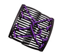 Elastic Comb Clip - Stretchy Hair Combs | Magic Vintage Comb Clip,Multi-Purpose Hair Accessories, Bun Making Accessories for Weddings, Travel, Daily Life, Dating