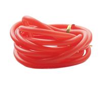 Elastic Cord 2 Meters Latex Hollow Rubber Tube, Elastic Cord for Fishing Float Rigs, Binding Rope 1pc(Red,3 * 6MM)