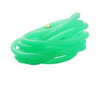 Elastic Cord 2 Meters Latex Hollow Rubber Tube, Elastic Cord for Fishing Float Rigs, Binding Rope 1pc(Lime Green,2 * 4MM)