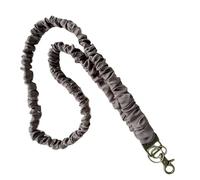 Elastic Cotton Lanyard for Name Badge Card Holder Elastic Neck Lanyard for Holder Phone Identity Card Badge Stretchy Scrunchie Badges
