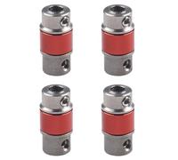 Elastic Coupling Joint Noiseless Marine Accessories for Shaft Sizes 3 175mm, 4mm and 5mm, for RC Boats and Yachts, 1 Piece (5mm x 4mm)