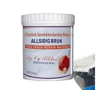 Elastic Crack Resistant Paste - 500g Waterproof Wall Repair Filler, Concrete Ceiling Leak Sealing Putty, Plastering Patching Agent | for Living Room Walkway Patio Fiberglass Metal Glass