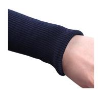 Elastic Cuffs Ribbed Trims Garment Knitted Ribbed Elastic Side Neckline Threaded Trousers Down Jacket Sweater Children Cuffs Rowan Accessories Fabric(Blue)