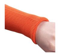 Elastic Cuffs Ribbed Trims Garment Knitted Ribbed Elastic Side Neckline Threaded Trousers Down Jacket Sweater Children Cuffs Rowan Accessories Fabric(Orange 1)