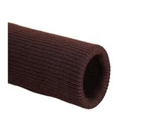 Elastic Cuffs Ribbed Trims Garment Knitted Ribbed Elastic Side Neckline Threaded Trousers Down Jacket Sweater Children Cuffs Rowan Accessories Fabric(Dark Brown)
