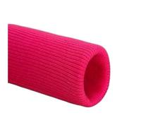 Elastic Cuffs Ribbed Trims Garment Knitted Ribbed Elastic Side Neckline Threaded Trousers Down Jacket Sweater Children Cuffs Rowan Accessories Fabric(Bright Pink)