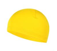 Elastic Cycling Cap Quick-Dry Spandex Helmet Liner for Men Women, Breathable Summer Beanie Hat for Bike Run Hike Fish(Yellow)