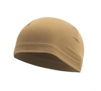 Elastic Cycling Cap Quick-Dry Spandex Helmet Liner for Men Women, Breathable Summer Beanie Hat for Bike Run Hike Fish(Sand)
