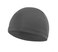 Elastic Cycling Cap Quick-Dry Spandex Helmet Liner for Men Women, Breathable Summer Beanie Hat for Bike Run Hike Fish(Dark Gray)