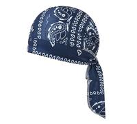 Elastic Cycling Sports Cap for Men Women Paisley Cooling Headscarf Cap Moisture Wicking Stretchy American Flag Bandana Beanie Lightweight Quick Dry Camo Head Wrap Hat for Biker Hip Hop Running