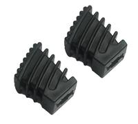 Elastic Drum Set Stabilizer Pad Shock Resistant Rubber Construction Nonslip Base Design for Secure Drumming Anti Vibrations Drum Pedal Pad
