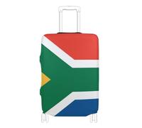 Elastic durables luggage cover Scratch-Resistant Fit suitcase elastic cover luggage protector Fit 18-32 Inch Luggage, South Africa Flag South African National, S 18-20 in