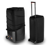 Elastic Dust Cover for JBL Partybox 310/Stage 320 Party Speaker - Breathable Fabric Stretchable Speaker Protector Case with Handle & Wheel Cutouts