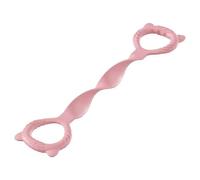 Elastic Exercise Bands, Arm Strength Training Expander, Non-Slip Chest Stretch Bands, Pressure Silicone for Flexibility and Muscle Conditioning, Lightweight, 18.9 x 4.17 x 0.71 Inches