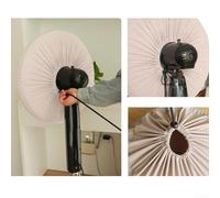Elastic Fan Cover with Drawstring for Floor Fans Industrial Fans and Portable Air Circulators in Work Environments (B)