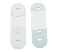 Elastic Figure Skates Lace Strap 2 Pack Band For Ice Skating Boots Laces Protection Secure Ankle Support Leather Black(white)