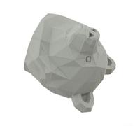 Elastic Fit Trailer Coupler Cap Tool Free Install(Gray)