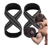 Elastic Fitness Bands, 8 Shape Resistance Belt for Strength, Textured Grip Training Band | for Home Workout, Yoga, Pilates and Fitness