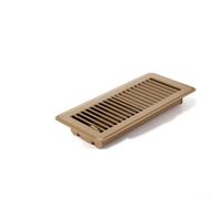 Elastic Floor Register Filter Pocket for 4x10 Inch Vents, Washable Dust Collection Bag with Walk-Over Design, Reusable Air Vent Cover for Home Office For HVAC(Brown)