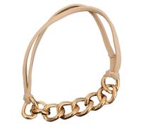 Elastic Gold Hair Bands Stylish Metal Hair Scrunchie Fashion Hair Accessories For Everyday Wear And Special Event