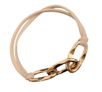 Elastic Golden Hair Bands Stylish Metal Hair Scrunchie Fashion Hair Accessories for Everyday Clothing and Special Event