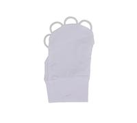 Elastic Golf Half Finger Glove for Men and Women, Ice Silk Sunscreen UV Protection Gloves, Breathable Anti - Sunburn Hand Protector with Cool Touch Feel for Outdoor (L Left Hand)