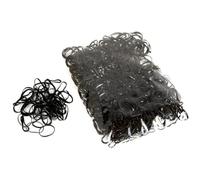 Elastic Hair Bands 1000pcs,Black Mini Rubber Bands,Soft Mini Hair Elastics Ties Bands, Mini Braided Hair Bands For Women Hairstyle