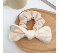 Elastic Hair Bands,Soft Hair Ties Women Hair Rope Sweet Hundred Headband Simple Jewelry(Bianco)
