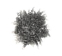 Elastic Hair Bun Hair Scrunchie African Afro Hairtie Synthetic Fiber Hairband For Women Girl Everyday Wear Quick Styles