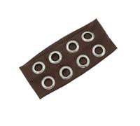 Elastic Headband with Hollowed Out Eyelets Breathable Hairband Delicate Hair Accesories for a Punk and Stylish Look Hair Accessories
