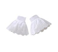 Elastic Hollow Wrist Cuffs Spring Summer Blouses Removable Fake Sleeves Flounces Wrist Cuffs For Women Teens Girls Decorative Sleeves For Woman Decorative Sleeves For Woman To Cover Arms Decorative To