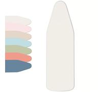 Elastic Ironing Board Cover Solid Color Fits Steam Irons & Stain-Resistant 90x45cm/35x18in Compatible with 90x30 100x35 120x40 140x45 cm Boards
