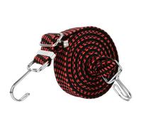 Elastic Luggage Binding Strap 4m Portable High Elastic Red | Metal and Latex Wire, for Suitcases and Duffel Bags, Home Travel Use, Tie down Strap