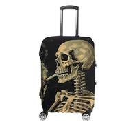 Elastic Luggage Cover Generic,Washable Strange Painting Printed Suitcase Protector for 19'' - 32'' Case (Cute & Personalized), Strange Painting, L