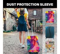 Elastic Luggage Travel Suitcase Protector Suitcase Protective Luggage Protector Fit for 18-28''