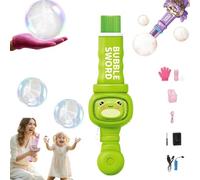 Elastic Magic Bubble Wand, Magic Smoke Portable Interactive Mist Machines with Lights & Sound, Automatic Mist Bubbles Blower for Outdoor Party & Interactive Play Beaches, Summer (Color-F)