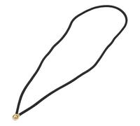 Elastic Menu Band Cord for Restaurant Cafe Menu and Vine List Cover 8 1/4 Inch (Black, 100)